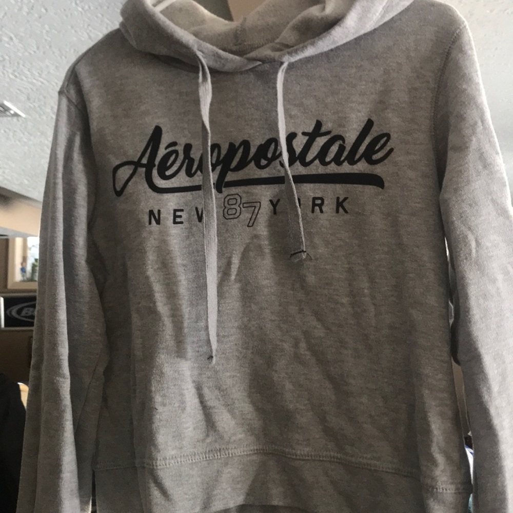 aéropostale cropped hoodie